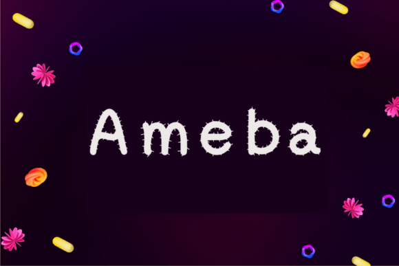 Ameba: A Creative Font for Web Design