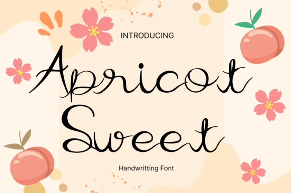 Apricot Sweet Font for Web Design