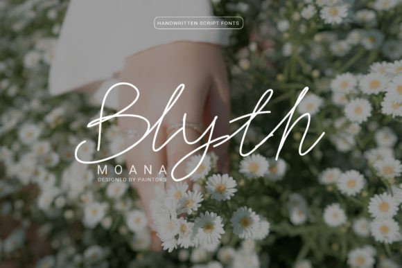 Blyth Moana: A Warm Handwritten Font