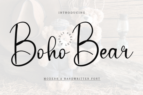 Boho Bear: A Friendly Handwritten Font