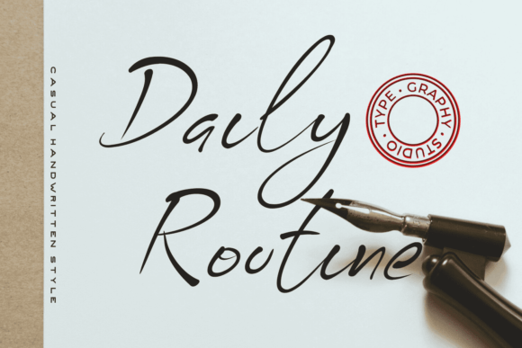 Daily Routine Font Review