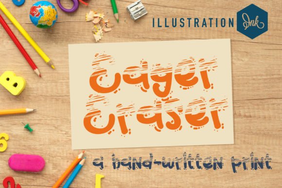 Eager Eraser Font: Handwritten Style for Digital Marketing