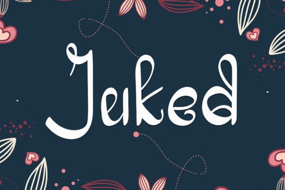 Juked: A Handwritten Font for Creative Marketing