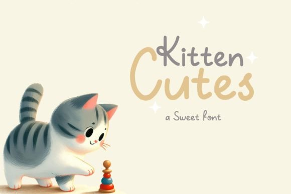 Kitten Cutes Font for Business