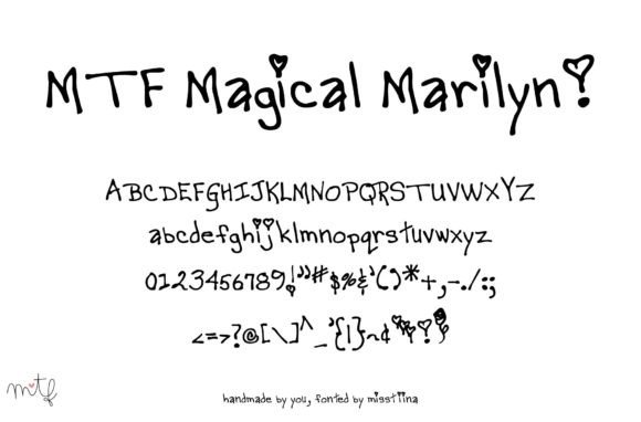 Magical Marilyn Font Review