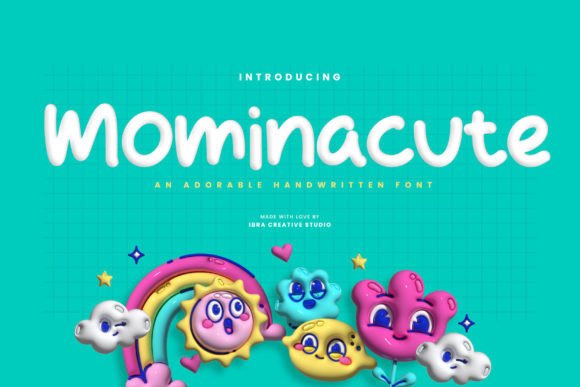 Mominacute: A Sweet Script Font for Creative Projects