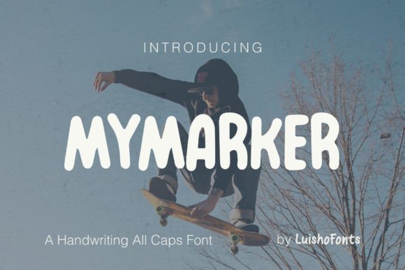 My Marker: A Friendly Font for Creative Projects