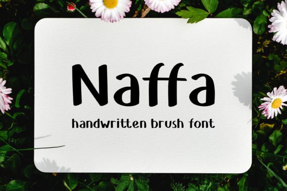Naffa Font: Handwritten Elegance for Business