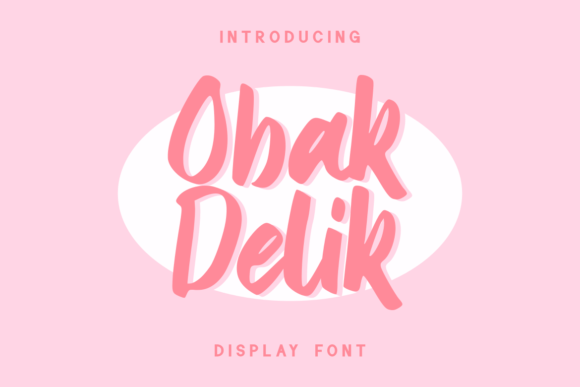 Obak Delik: A Font That Elevates Branding