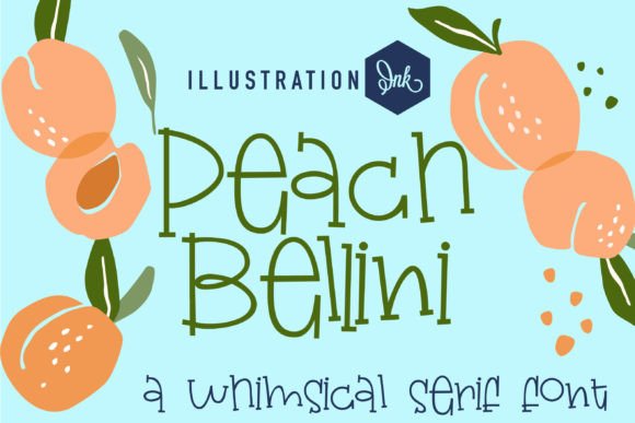 Peach Bellini Font: Elegant Script for Business