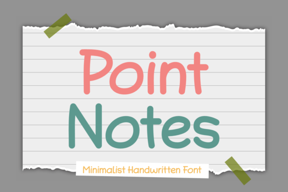 Point Notes Font Review