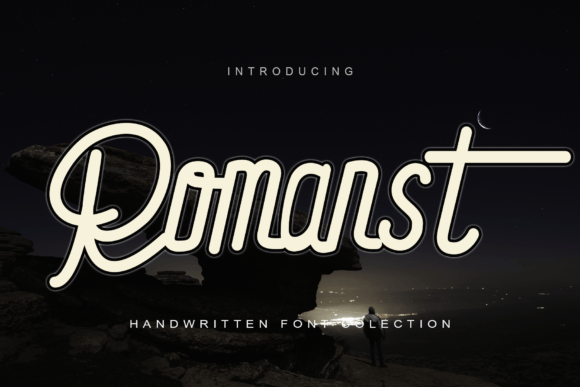 Romant: A Handwritten Font for Creative Marketing